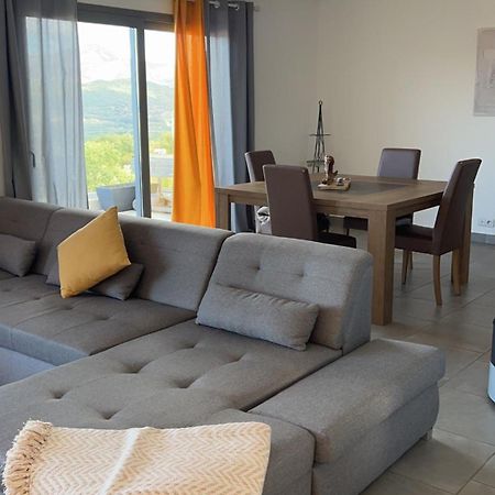 Haut De Villa - Vue Mer Avec Coucher De Soleil Cargèse Kültér fotó