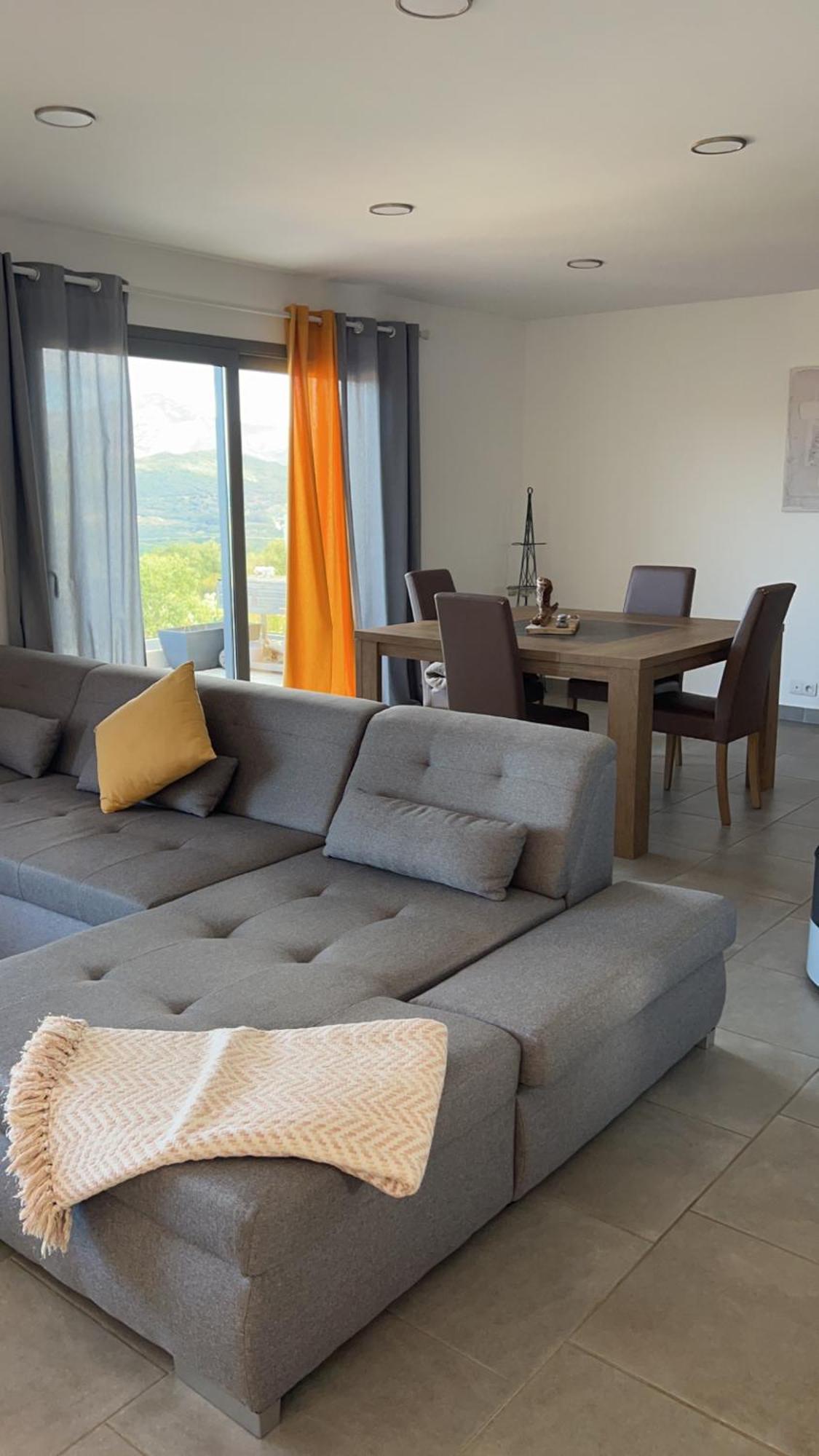Haut De Villa - Vue Mer Avec Coucher De Soleil Cargèse Kültér fotó